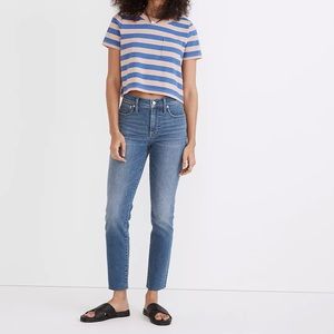 The Petite Mid-Rise Perfect Vintage Jean in Clearwater Wash